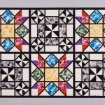 The nine patch pattern is 9 simple squares, arranged in a grid.